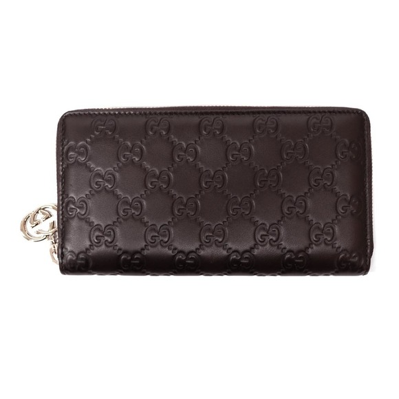 Gucci Brown Zip Wallet - Picture 1 of 12